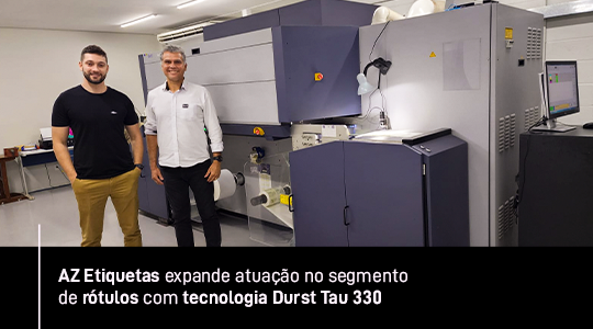 AZ Etiquetas expande atuação no segmento de rótulos com tecnologia Durst Tau 330